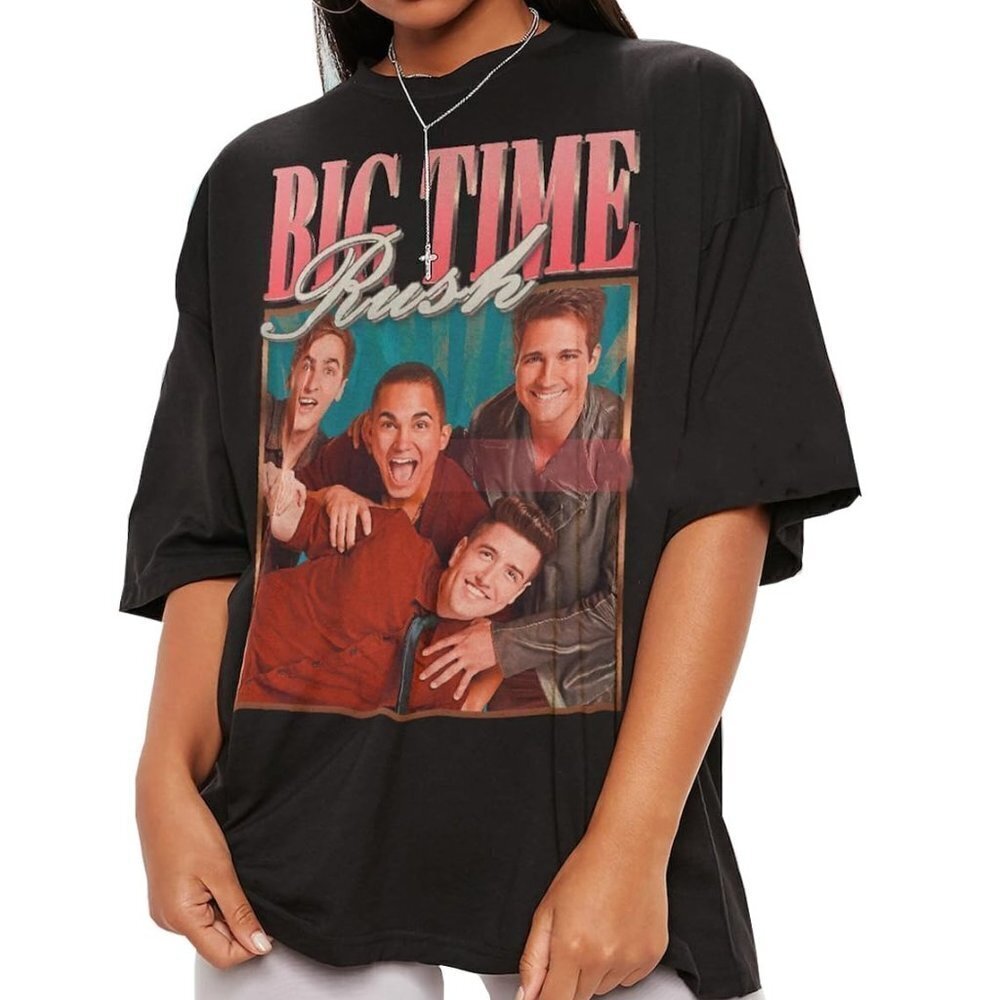 Big Time Rush Forever Tour Pop Band Fan Gift Unisex T-Shirt